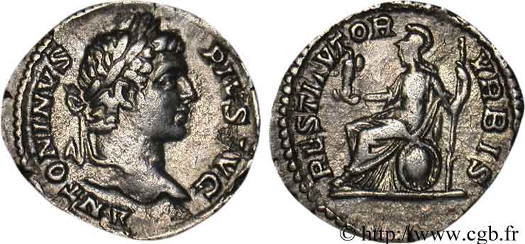 CARACALLA Denier TTB/TB+