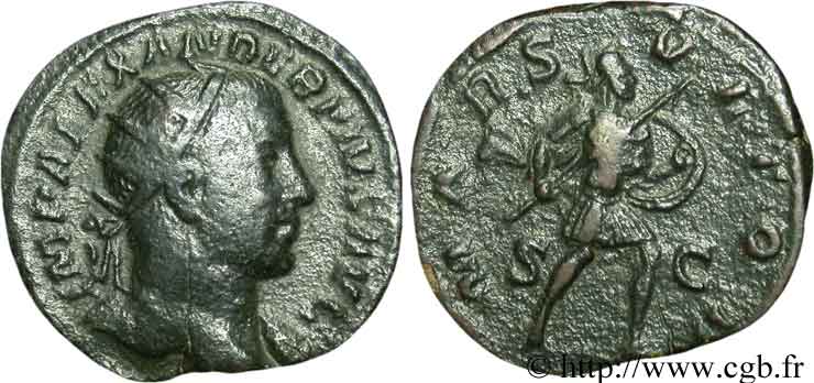ALEXANDRE SÉVÈRE Dupondius TB+