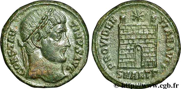 CONSTANTIN Ier LE GRAND Centenionalis ou nummus SUP
