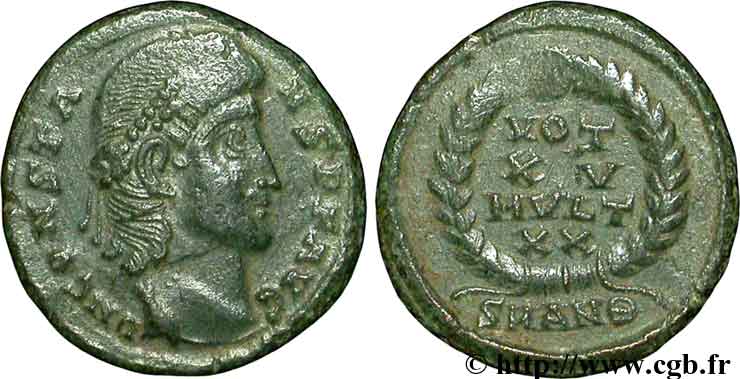 CONSTANS Centenionalis ou nummus TTB+