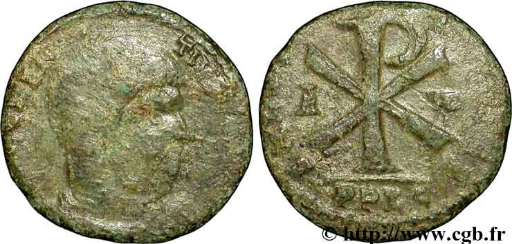 MAGNENCIO Double maiorina, (GB, Æ 1) BC/BC+