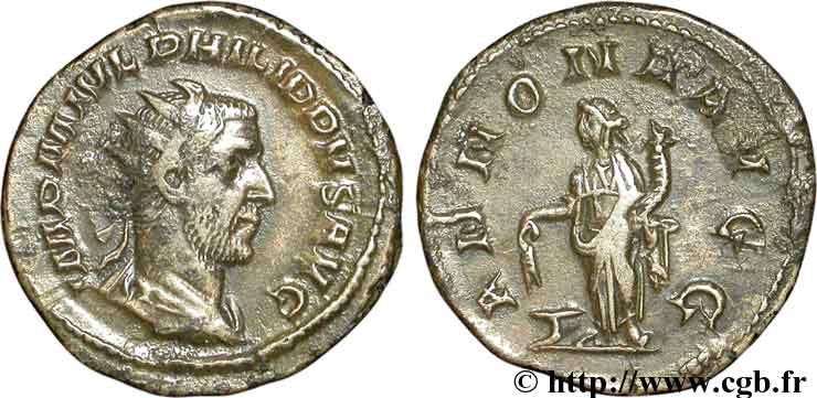 PHILIPPE Ier L ARABE Antoninien TTB