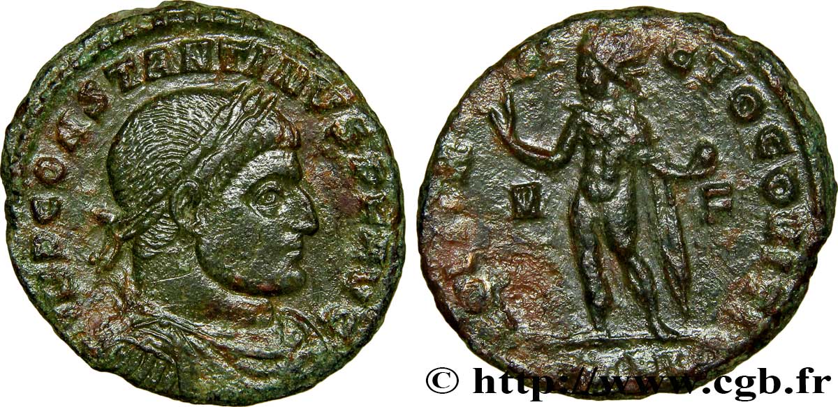 CONSTANTIN Ier LE GRAND Follis ou nummus TTB+