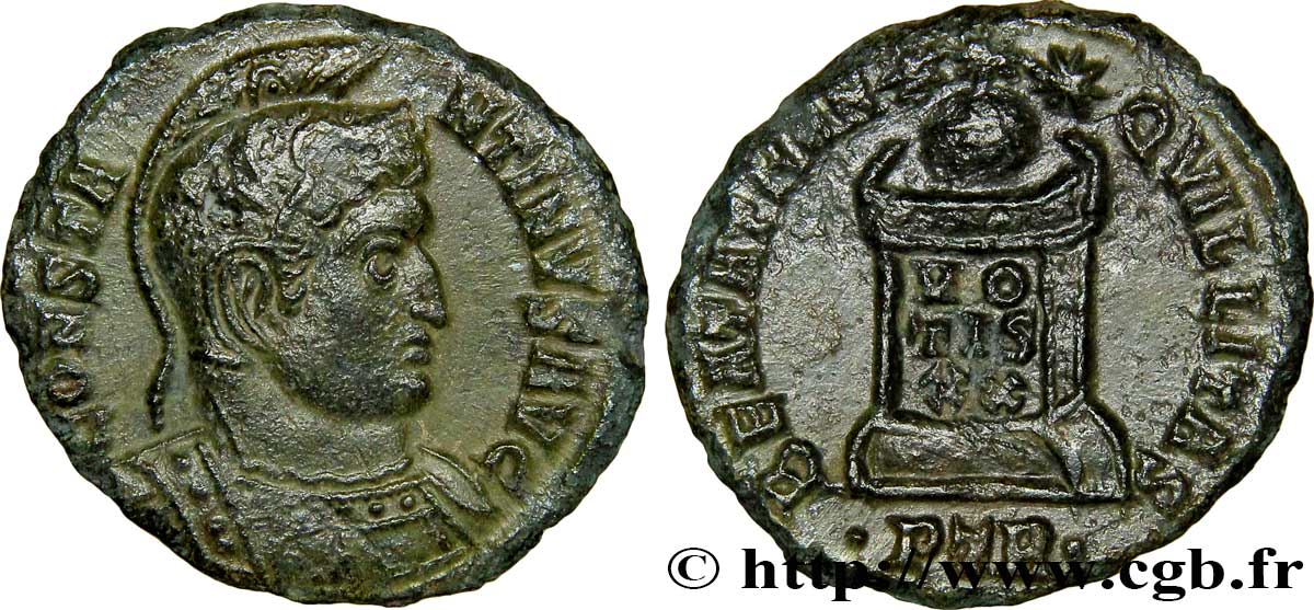 CONSTANTIN Ier LE GRAND Centenionalis ou nummus SUP