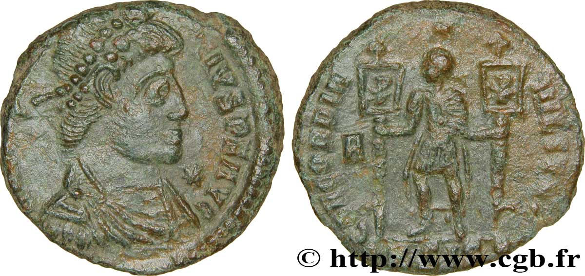 VÉTRANION pour CONSTANCE II Maiorina, (MB, Æ 2) TTB+