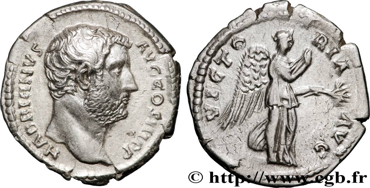 HADRIAN Denier MS/AU