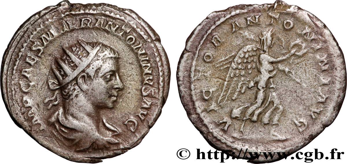 ELAGABALUS Antoninien AU/XF