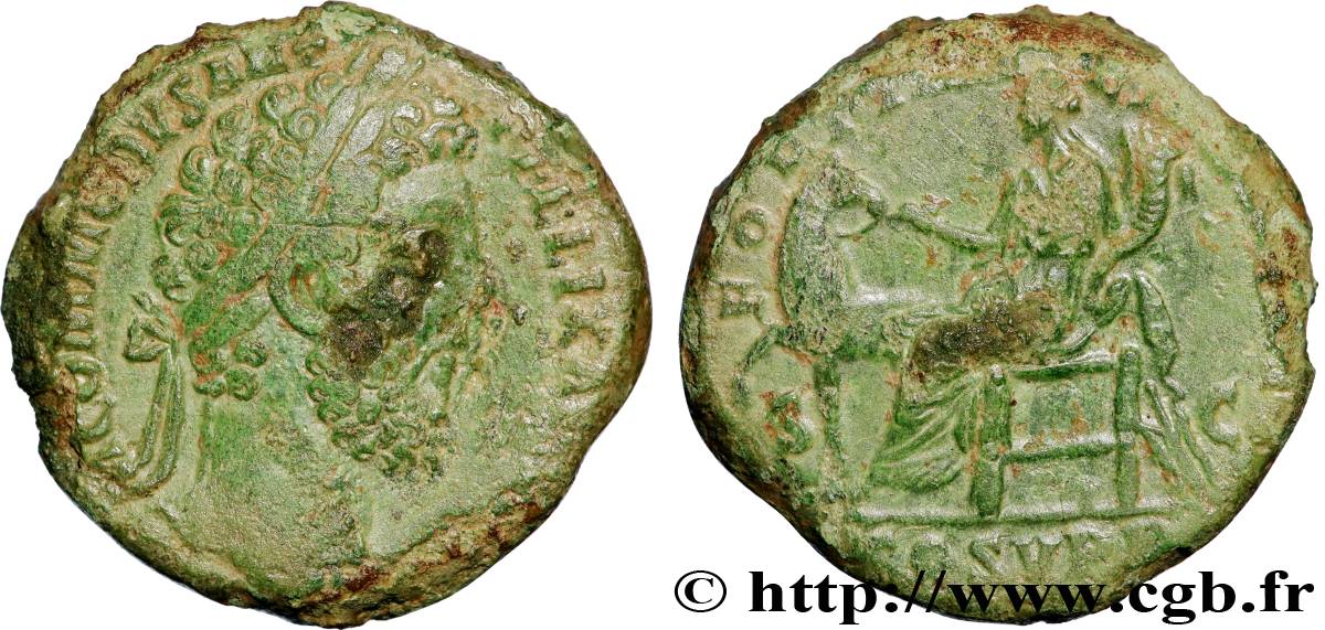 COMMODUS Sesterce VF
