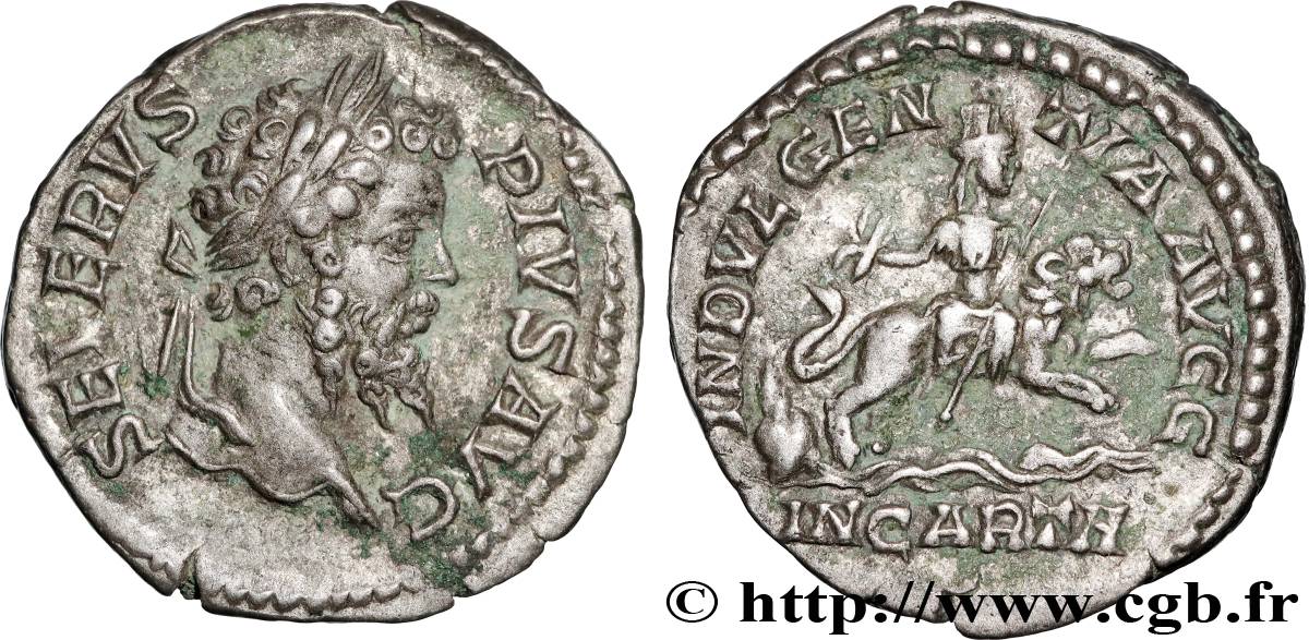 SEPTIMIUS SEVERUS Denier AU