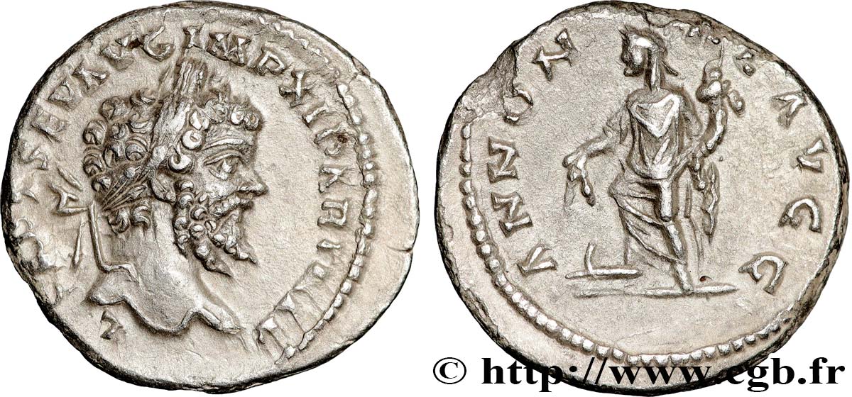 SEPTIMIUS SEVERUS Denier VZ/fVZ