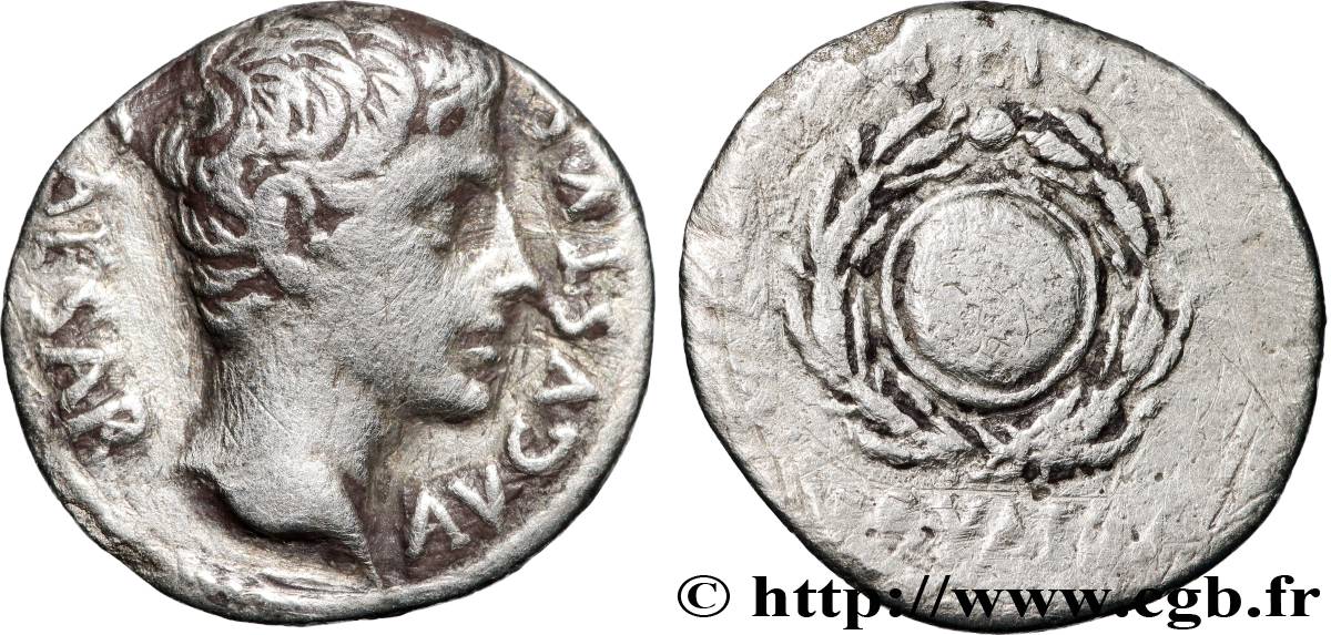 AUGUSTUS Denier XF/VF