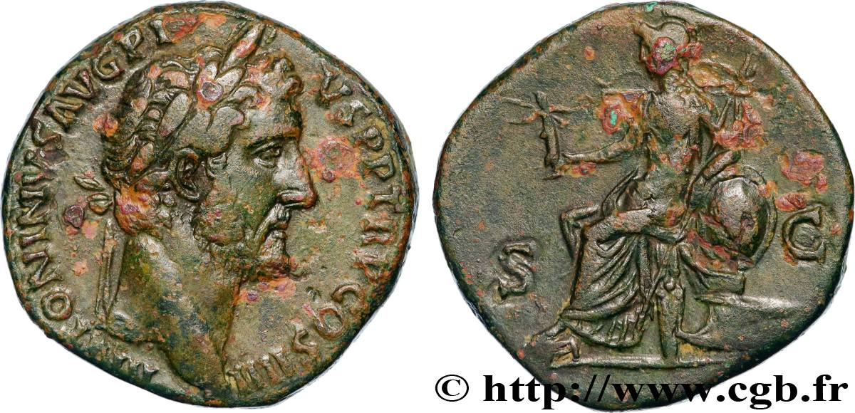 ANTONINUS PIUS Sesterce XF