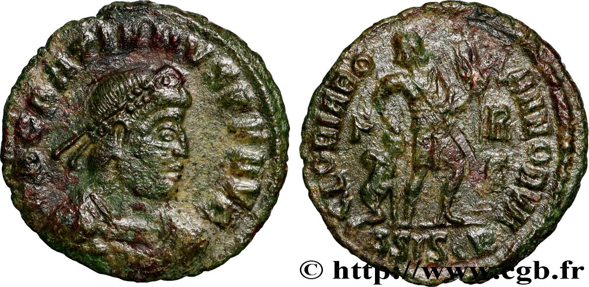 GRATIAN Nummus XF