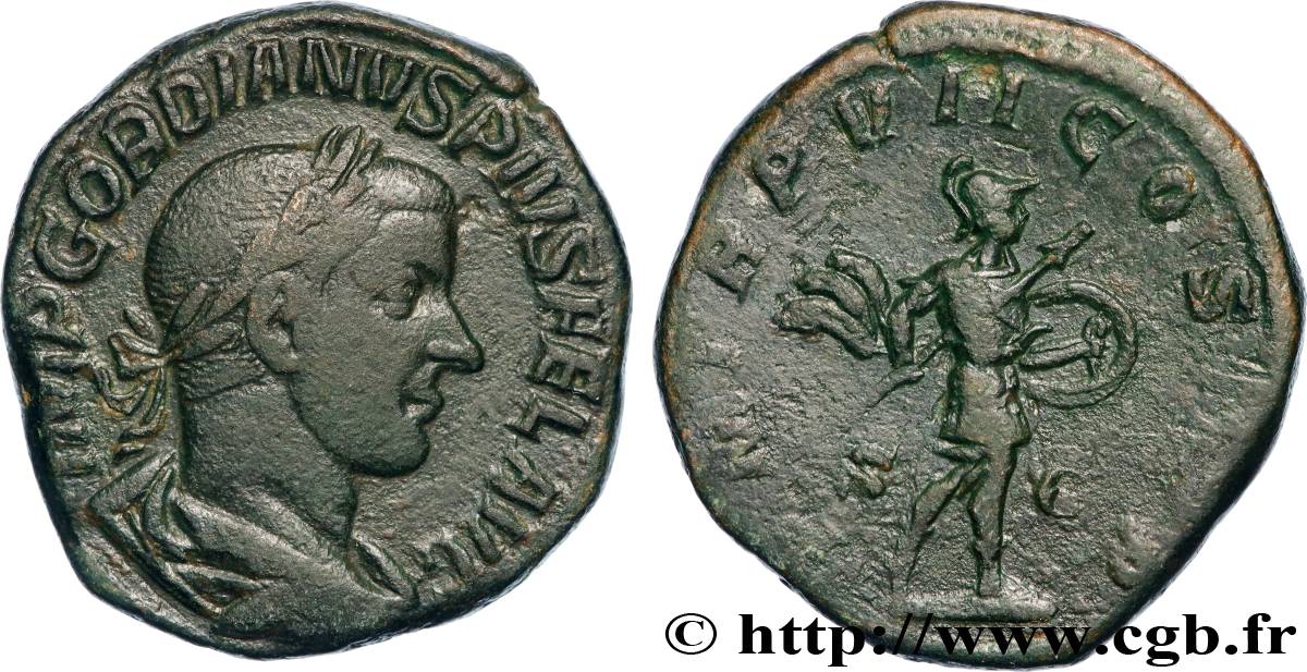 GORDIAN III Sesterce XF