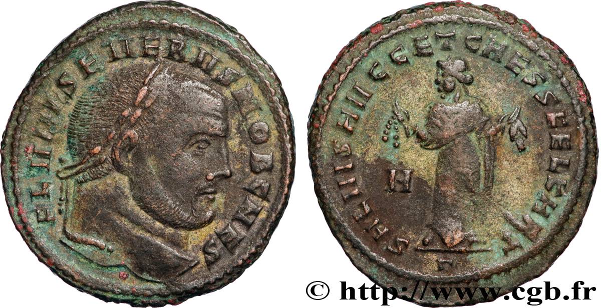 SEVERUS II Follis ou nummus SS