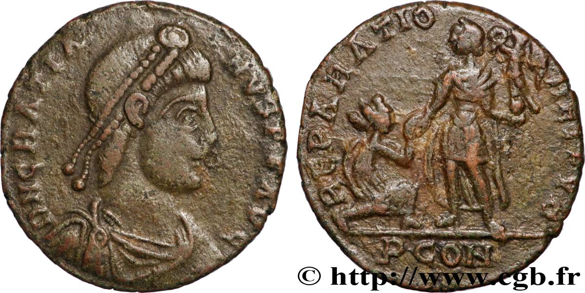 GRATIAN Maiorina pecunia XF