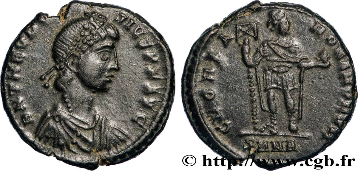 THEODOSIUS I Maiorina pecunia AU