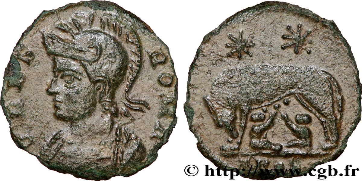 ROME Centenionalis ou nummus TTB+/TTB