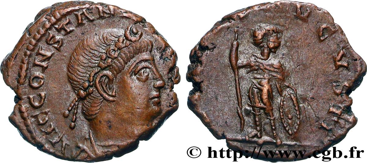 CONSTANTINO II Centenionalis ou nummus MBC+