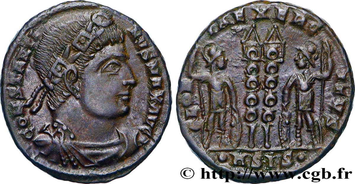 CONSTANTINE I THE GREAT Centenionalis ou nummus AU/AU