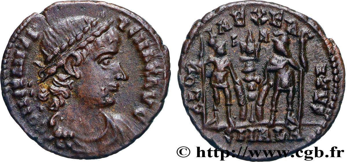 CONSTANTINE I THE GREAT Centenionalis ou nummus AU