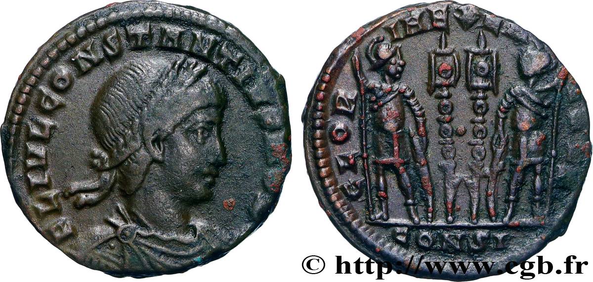 CONSTANTIUS II Centenionalis ou nummus fVZ