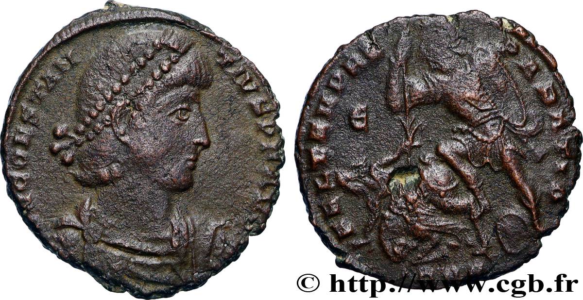 CONSTANTIUS II Maiorina (MB, Æ 2) fVZ/SS