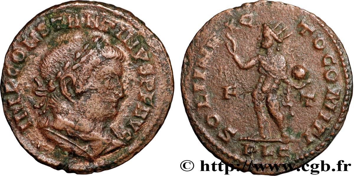 CONSTANTINUS I DER GROßE Follis ou nummus SS