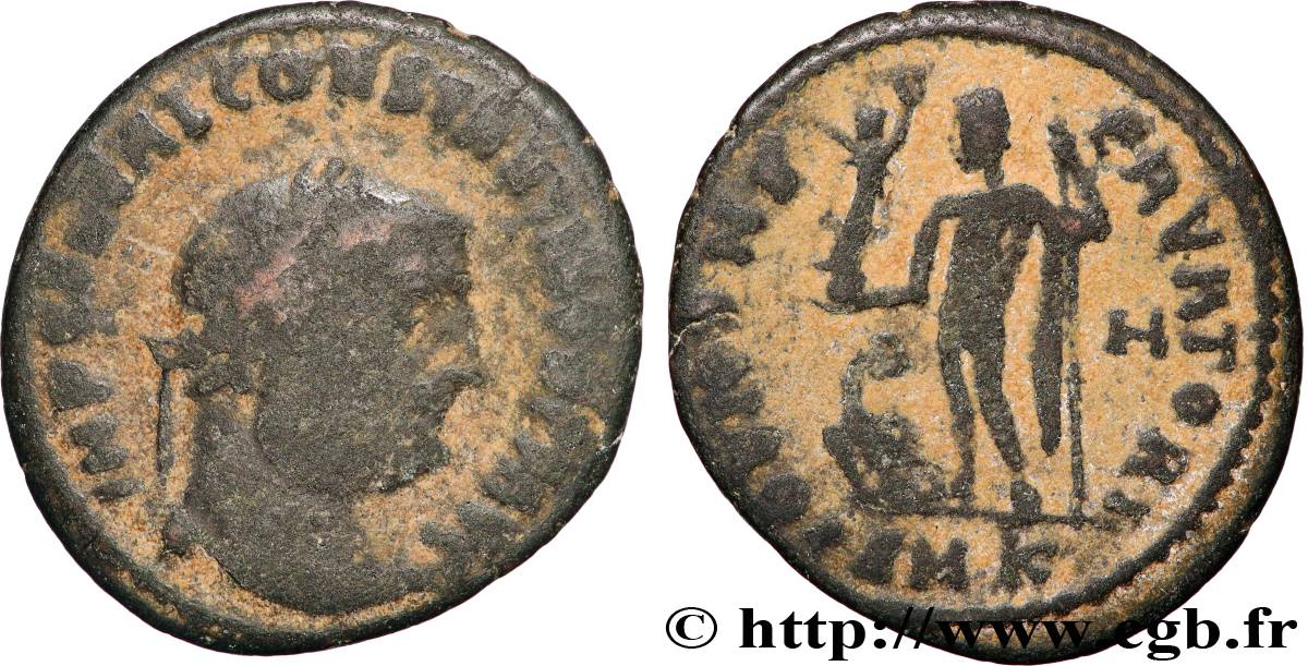 CONSTANTINE I THE GREAT Follis ou nummus VF