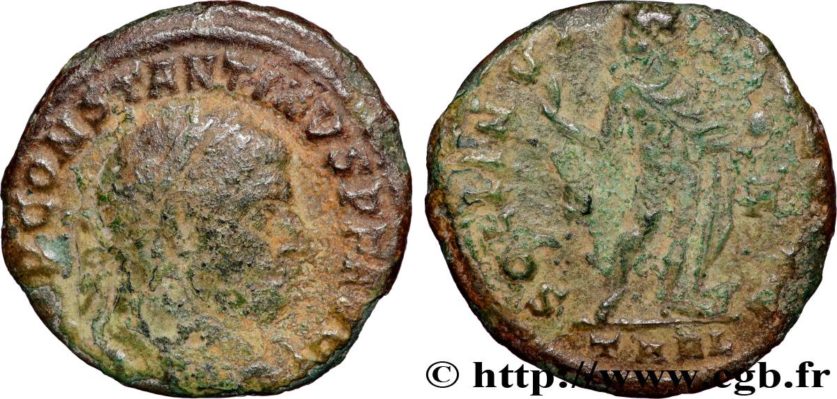 CONSTANTINE I THE GREAT Follis ou nummus VF