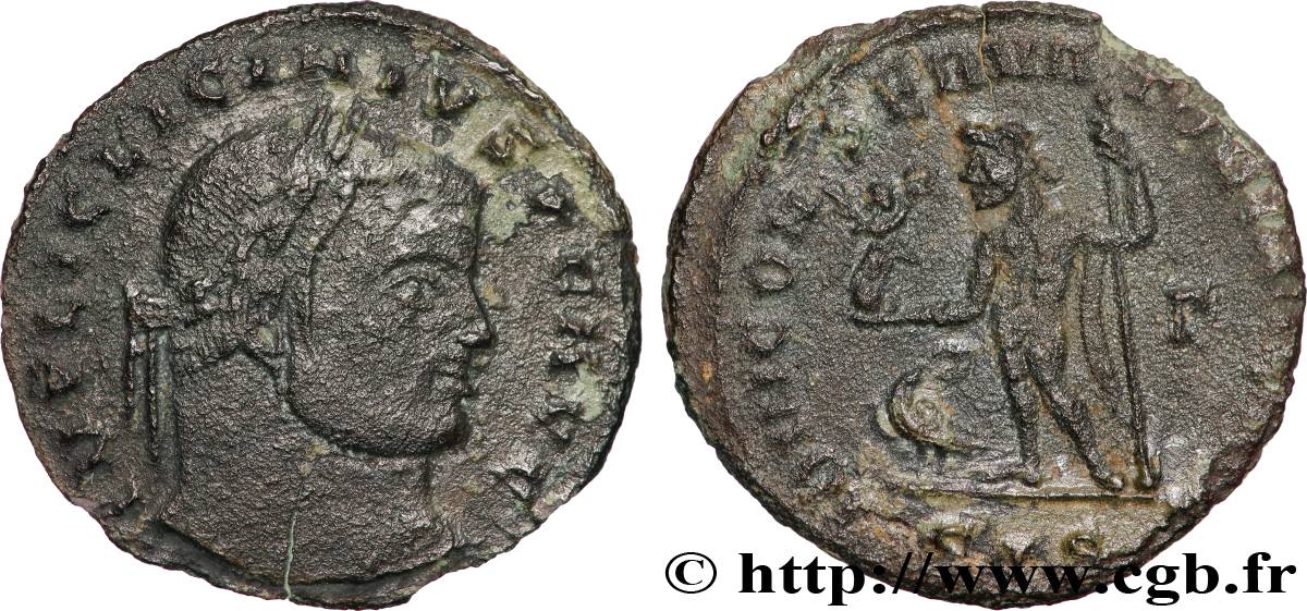 LICINIUS Ier Follis ou nummus TTB