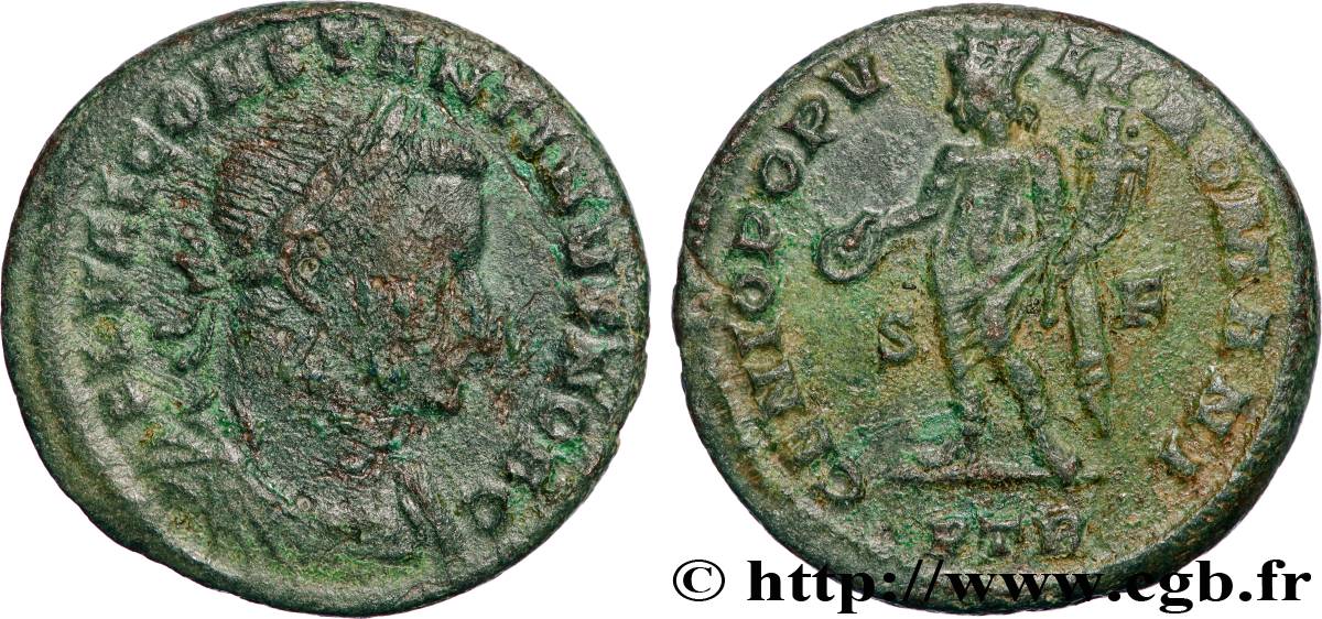 CONSTANTINE I THE GREAT Follis ou nummus XF