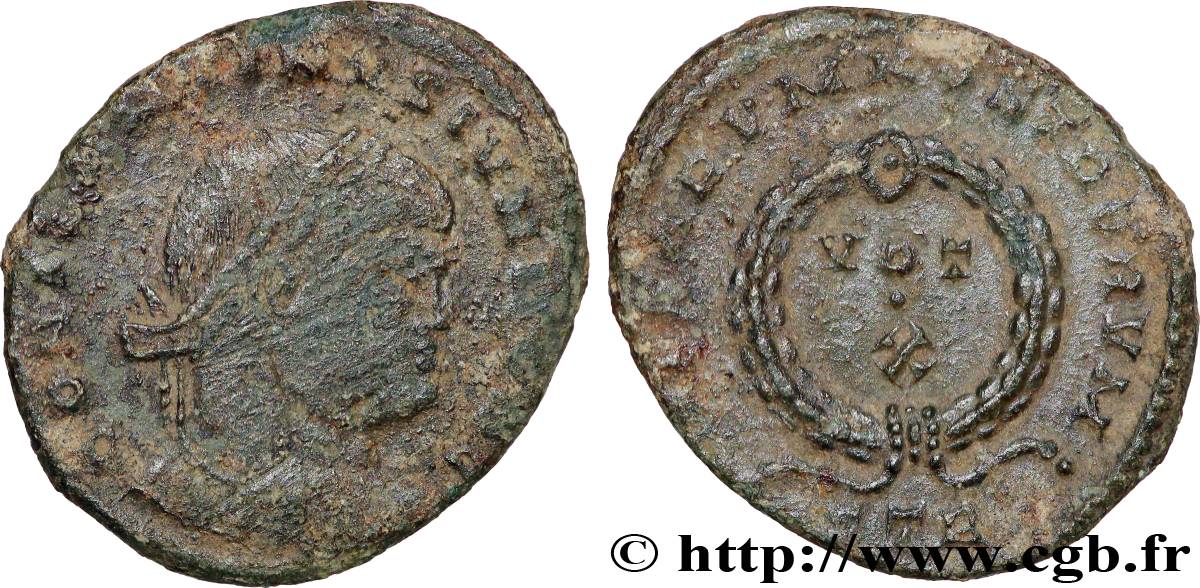 CONSTANTINE II Centenionalis ou nummus VF/XF