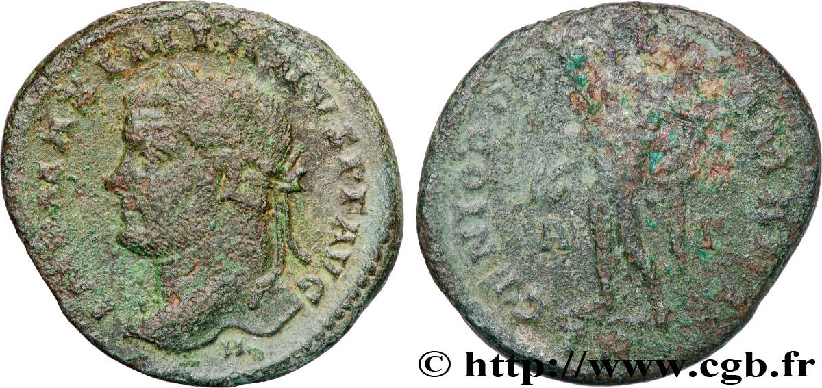 MAXIMIANUS HERCULIUS Follis ou nummus VF