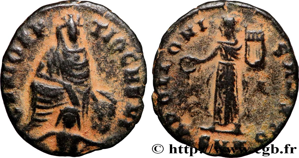 ANTIOCHIA Demi-follis ou demi-nummus XF