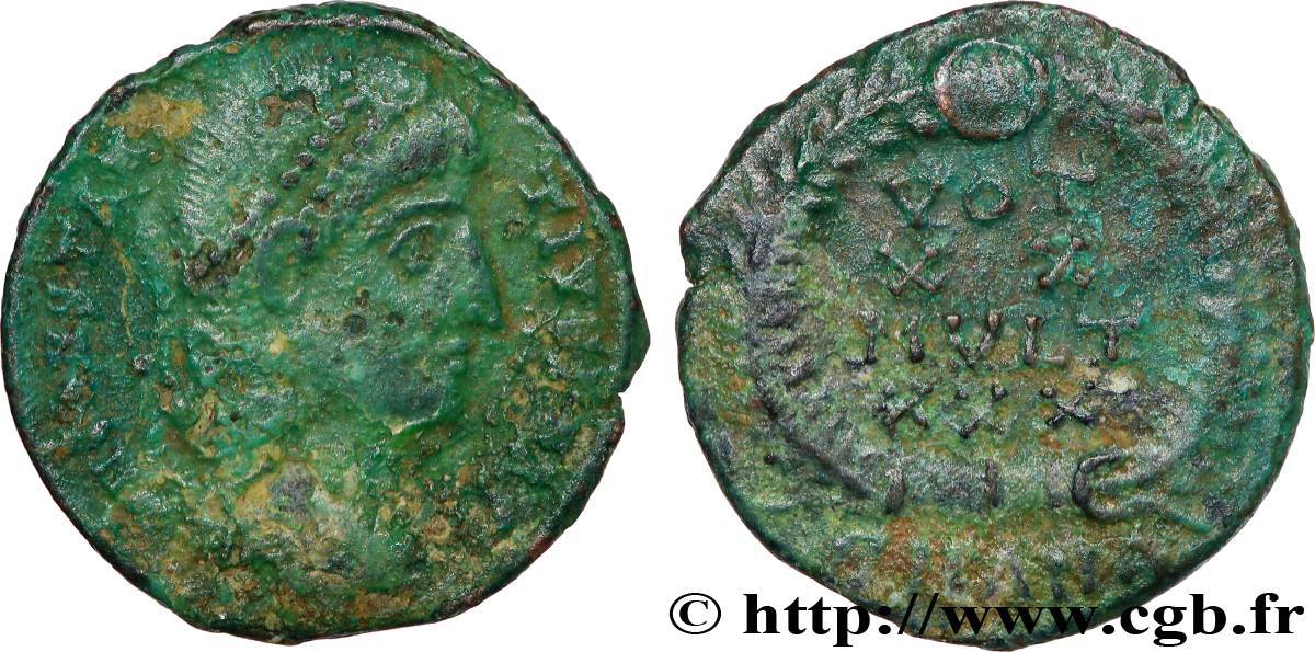 CONSTANTIUS II Centenionalis ou nummus XF