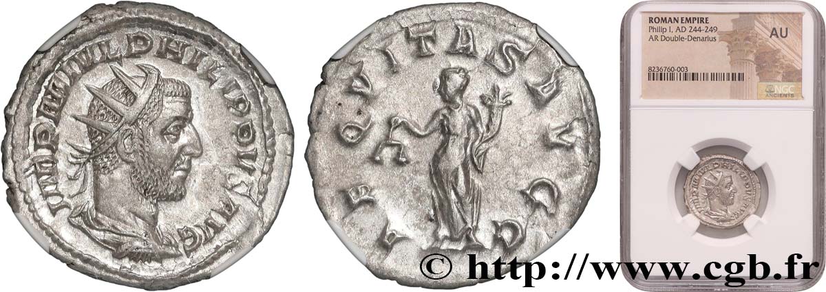 FILIPPO I PADRE Antoninien MS/SPL
