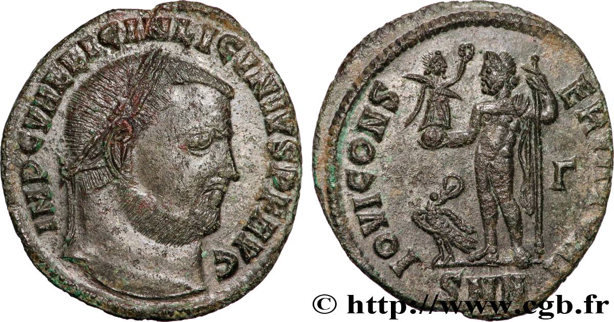 LICINIUS Ier Follis ou nummus TTB+/SPL
