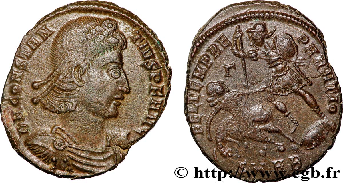 CONSTANTIUS II Maiorina AU/AU