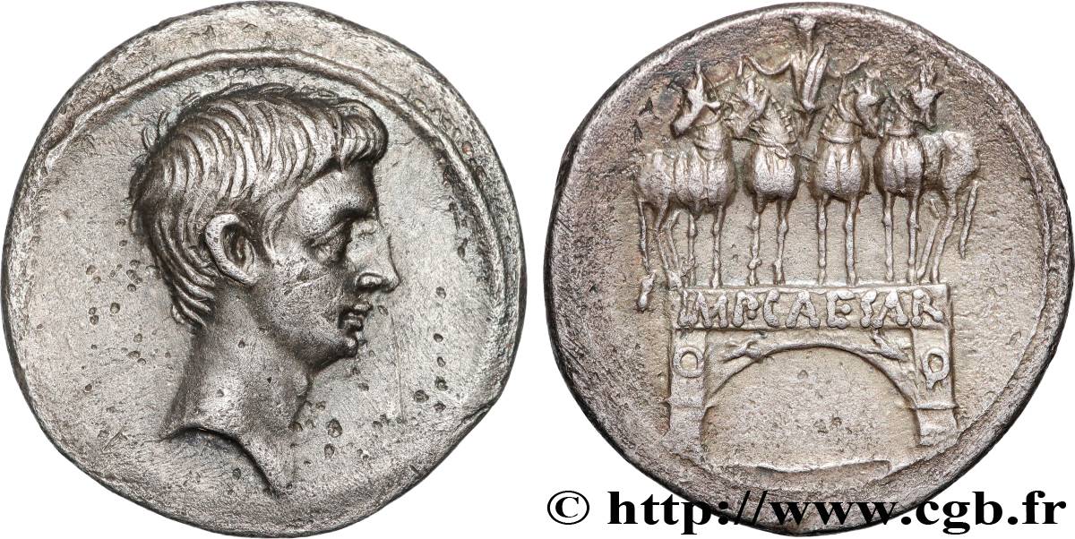 OCTAVIAN Denier AU