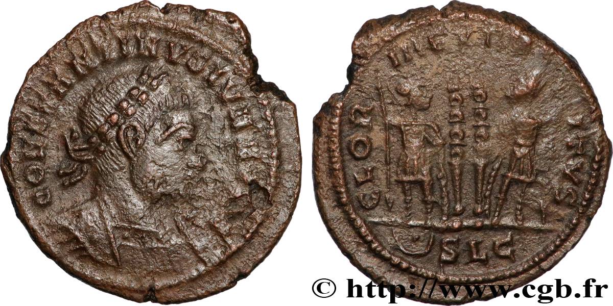 CONSTANTINE II Centenionalis ou nummus AU