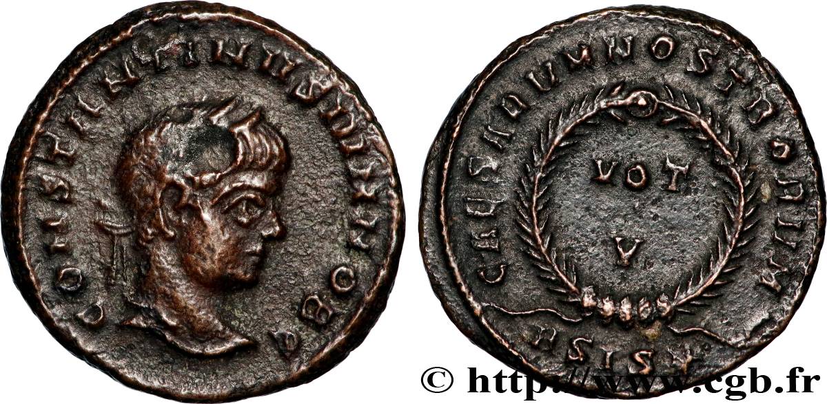 COSTANTINO II Centenionalis ou nummus q.SPL