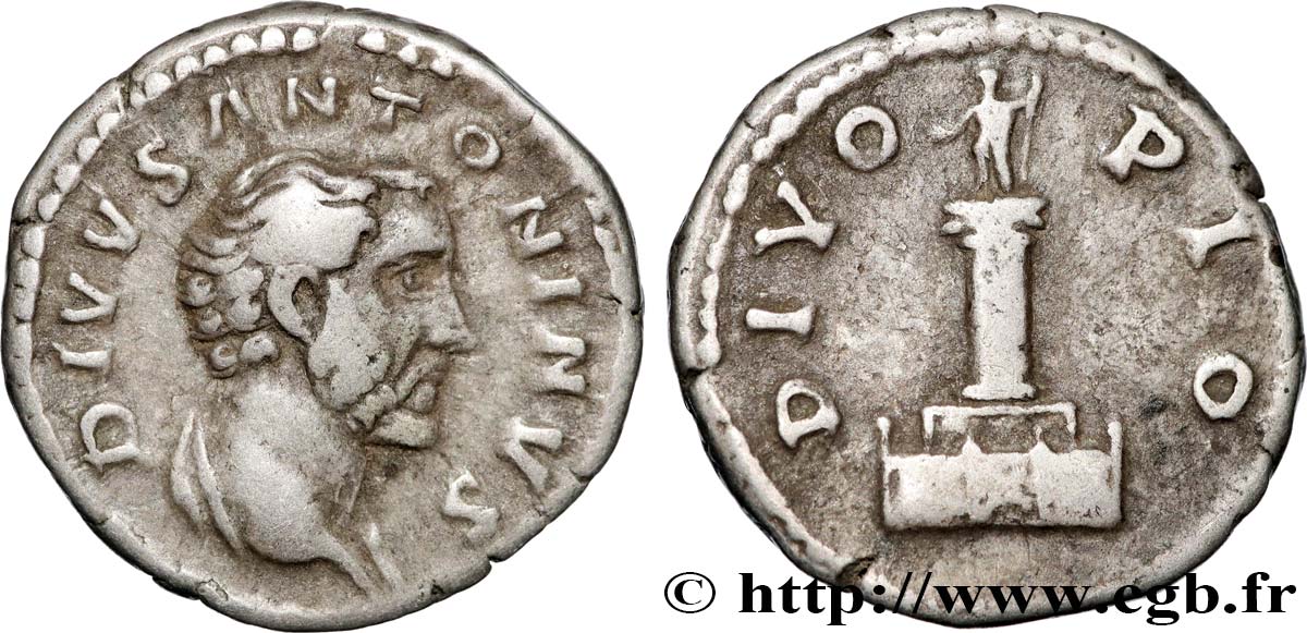 DIVUS ANTONINUS Denier SS