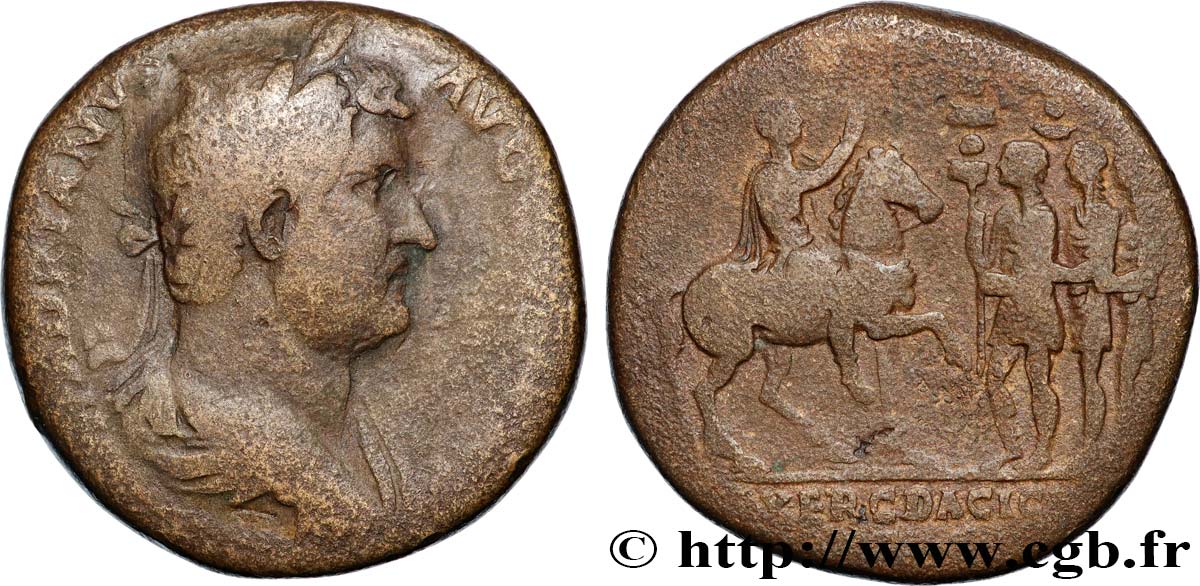 HADRIAN Sesterce XF/VF