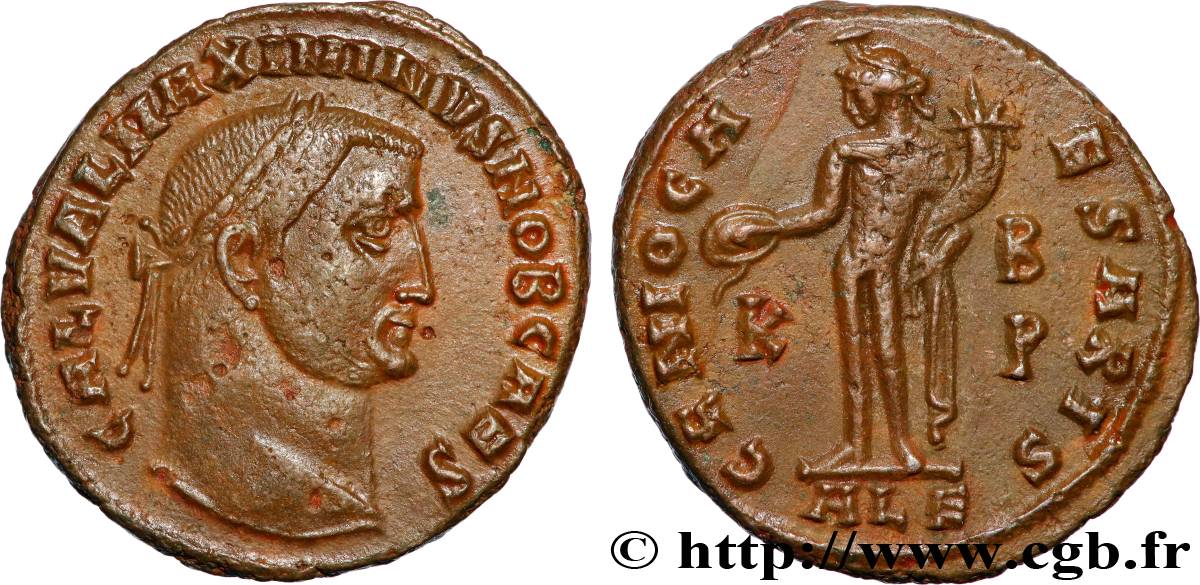 MAXIMINUS II DAIA Follis ou nummus AU