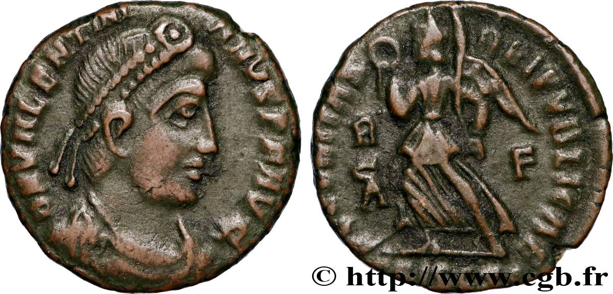 VALENTINIAN I Nummus AU/XF