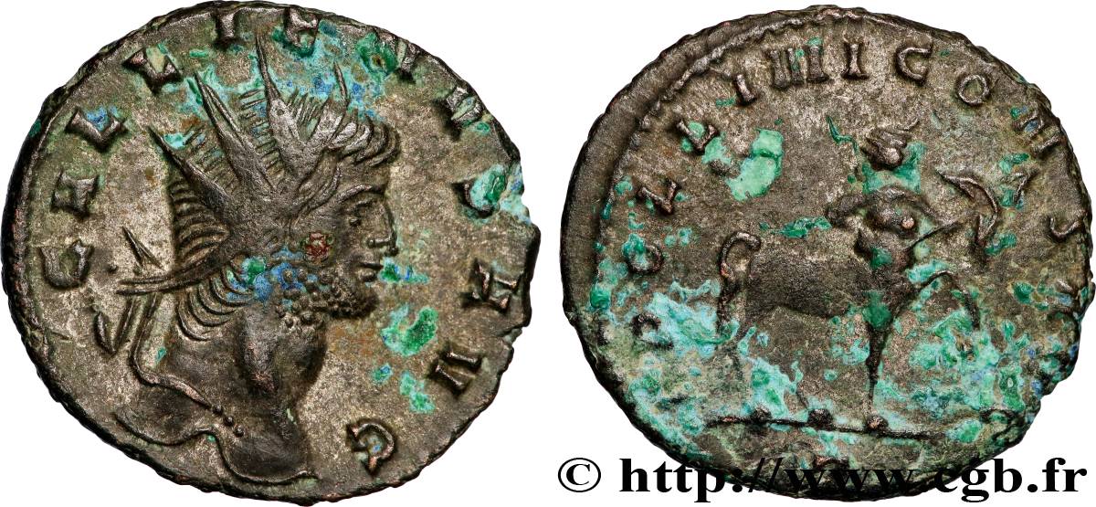 GALLIENUS Antoninien AU/XF