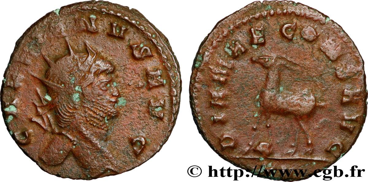 GALLIENUS Antoninien AU/XF