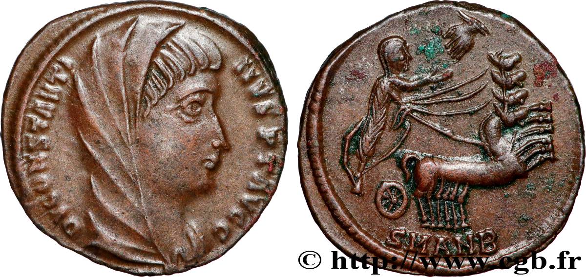 CONSTANTINE I THE GREAT Centenionalis ou nummus AU