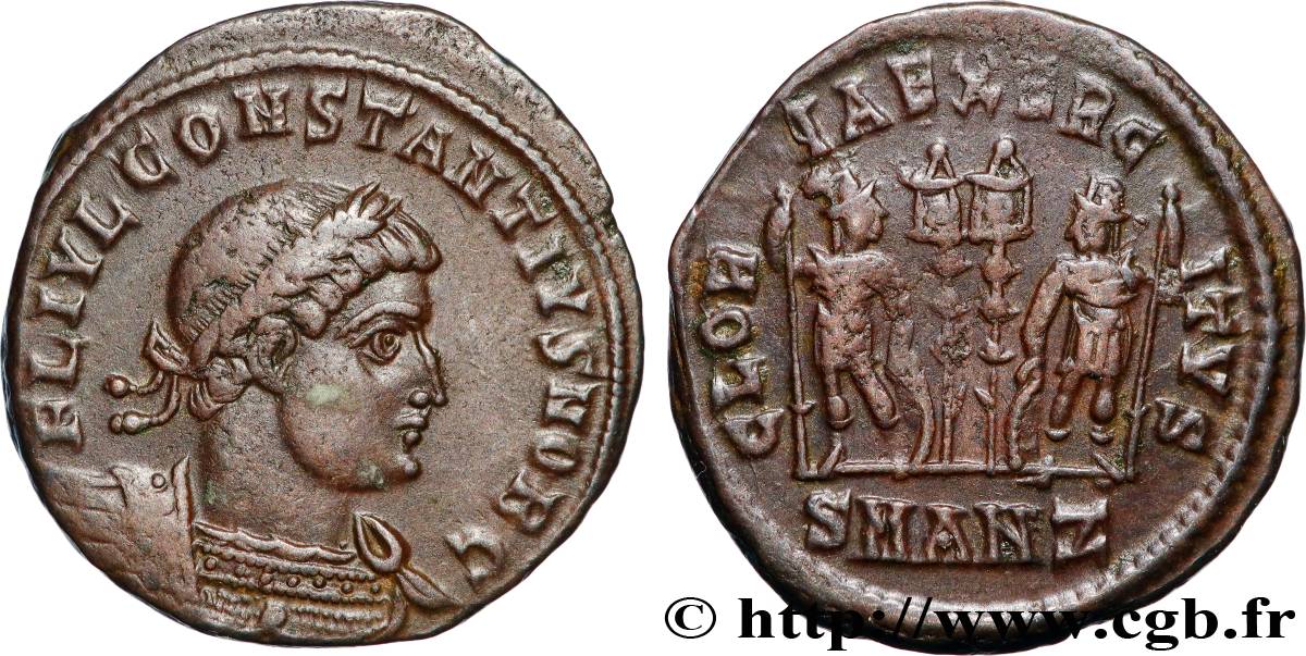 CONSTANTIUS II Centenionalis ou nummus fVZ